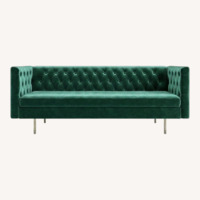 Wayfair Green Velvet 3+ Seater Sofa