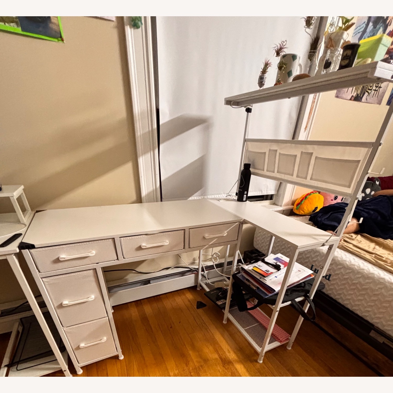 Amazon L- Shaped Office Gaming Desk with Lots of Storage - image-2