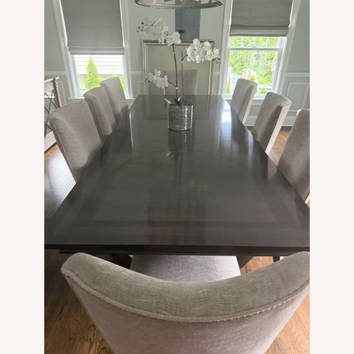 Used Kravet Custom 112" Dining Table + 8 Chairs for sale on AptDeco