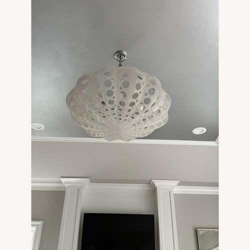 Used Oly Studio Luna Bowl Chandelier for sale on AptDeco