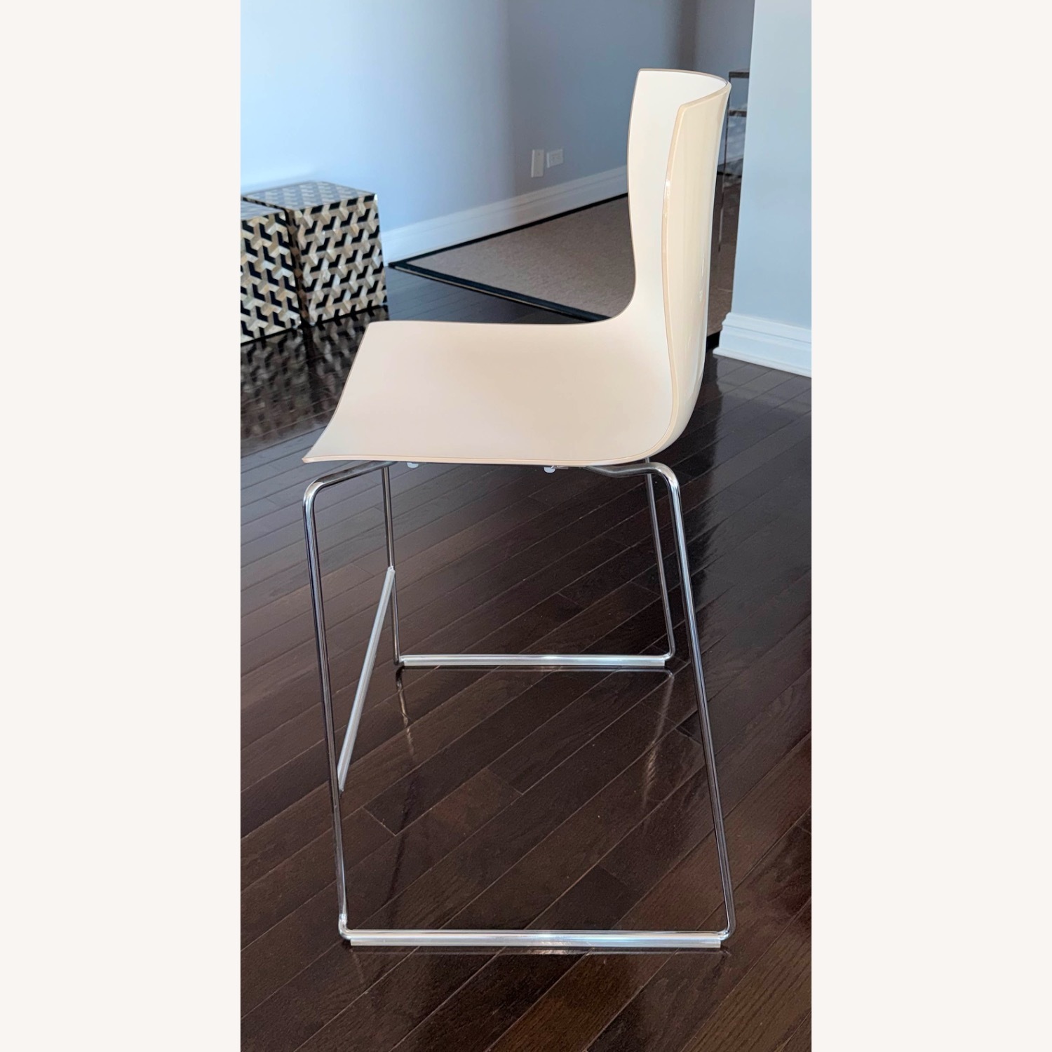 Arper Catifa 46 Natural Plastic Dining Chairs - image-3