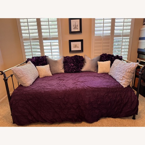Used Charles P. Rogers Black Metal Daybed for sale on AptDeco