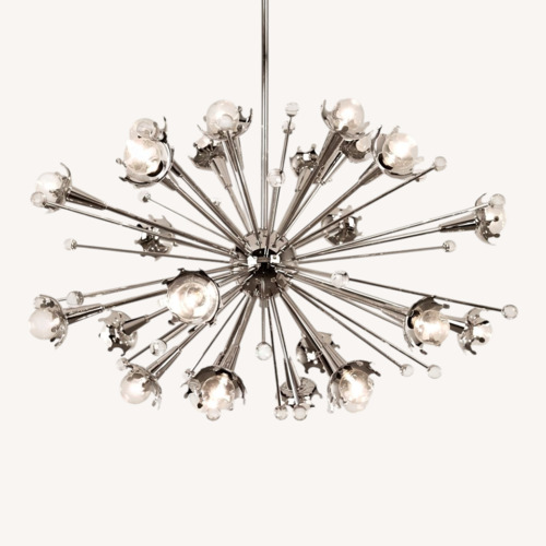 Used Jonathan Adler Sputnik Silver Ceiling Lamp for sale on AptDeco
