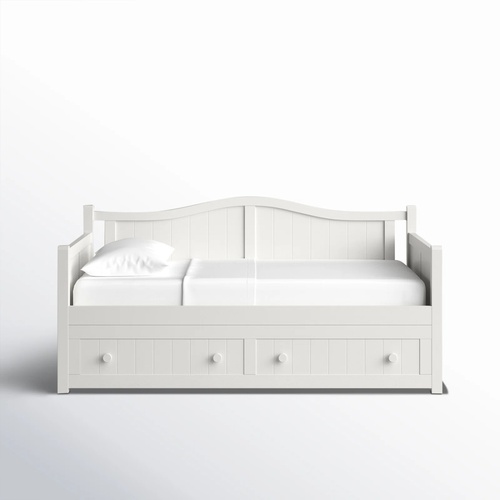 Used Birch Lane White Wood Daybed for sale on AptDeco