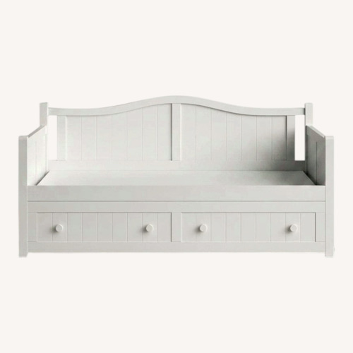 Used Birch Lane White Wood Daybed for sale on AptDeco