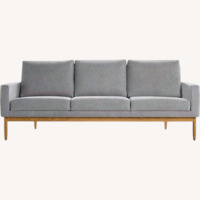 Design Within Reach Light Gray 3+ Seater Sofa