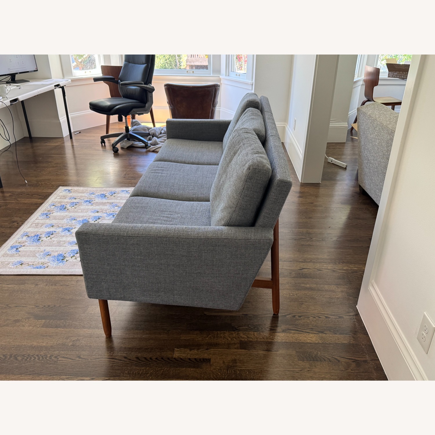 Design Within Reach Light Gray 3+ Seater Sofa - image-5