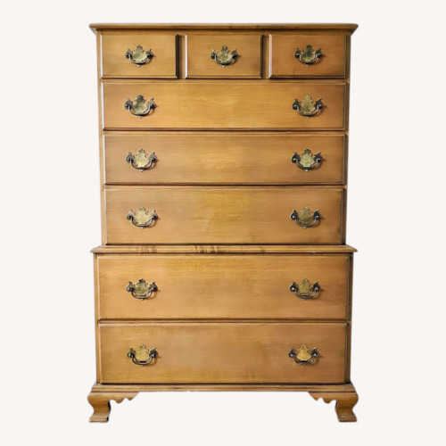 Used Dark Brown Wood Dresser for sale on AptDeco