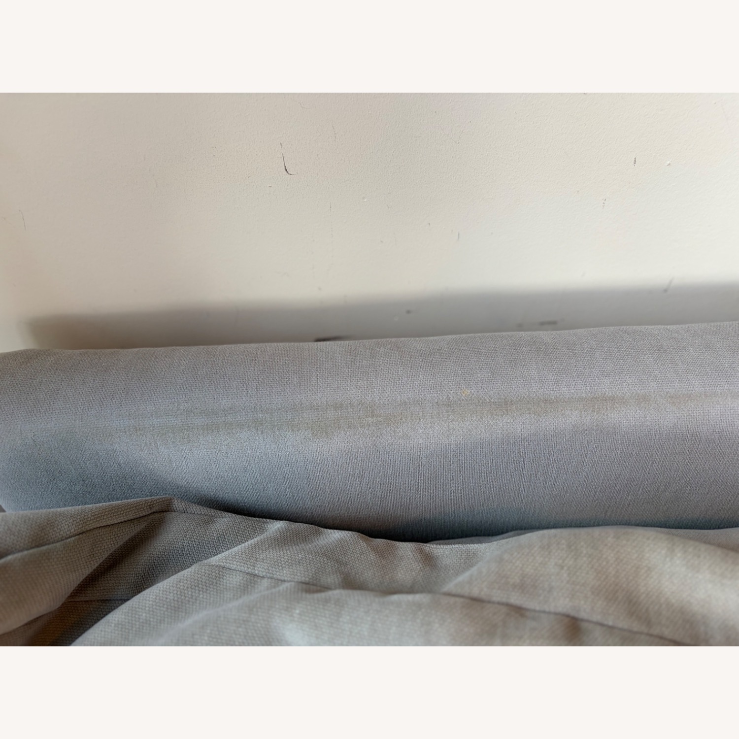 West Elm Light Gray Fabric 2 Seater Sofa - image-6
