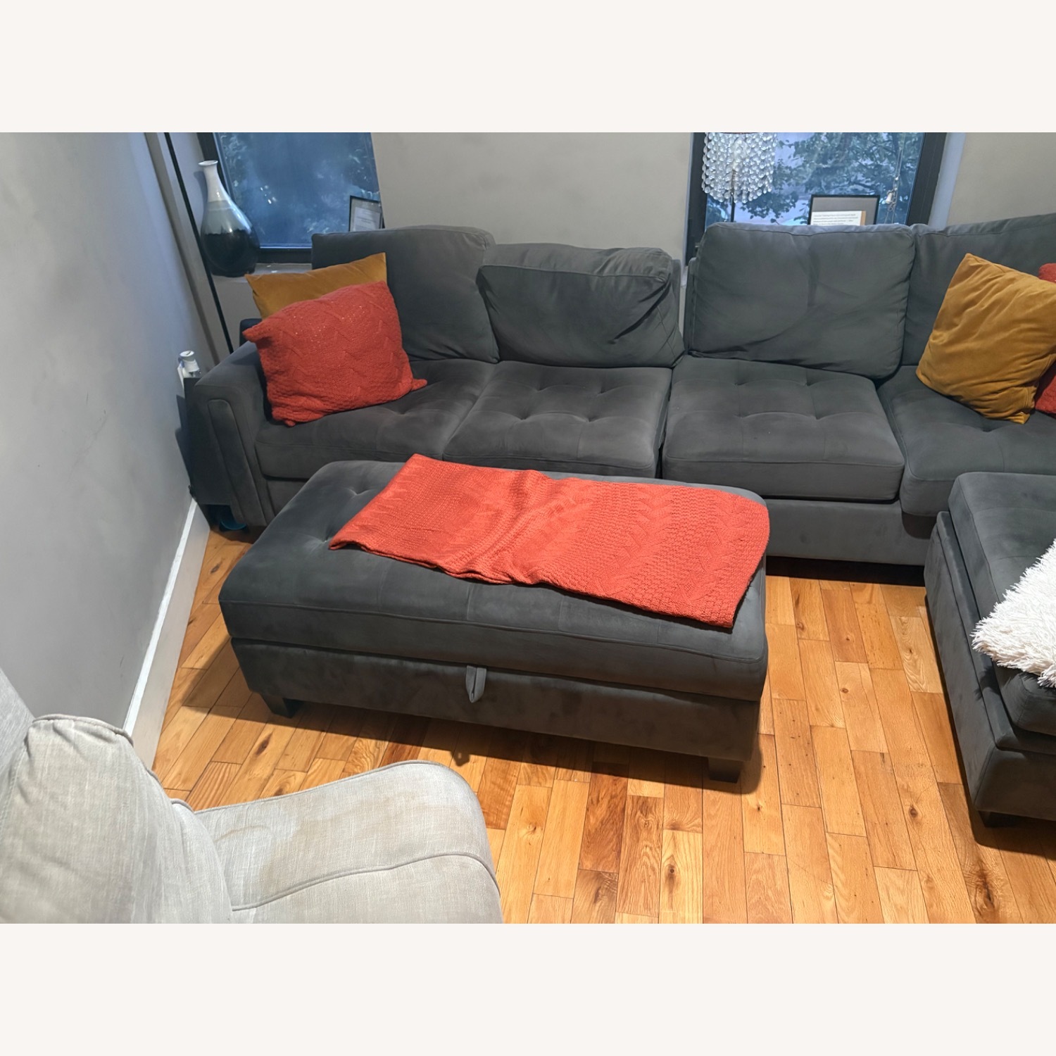 Dark Gray 3+ Piece Sectional - image-2