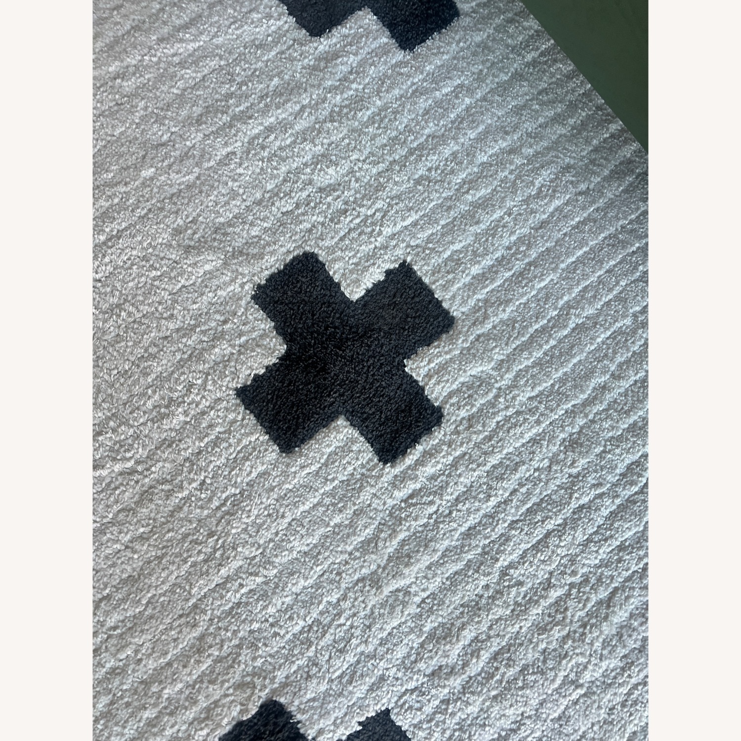Erath Area Rug White Area Rug 5' x 7' - image-3