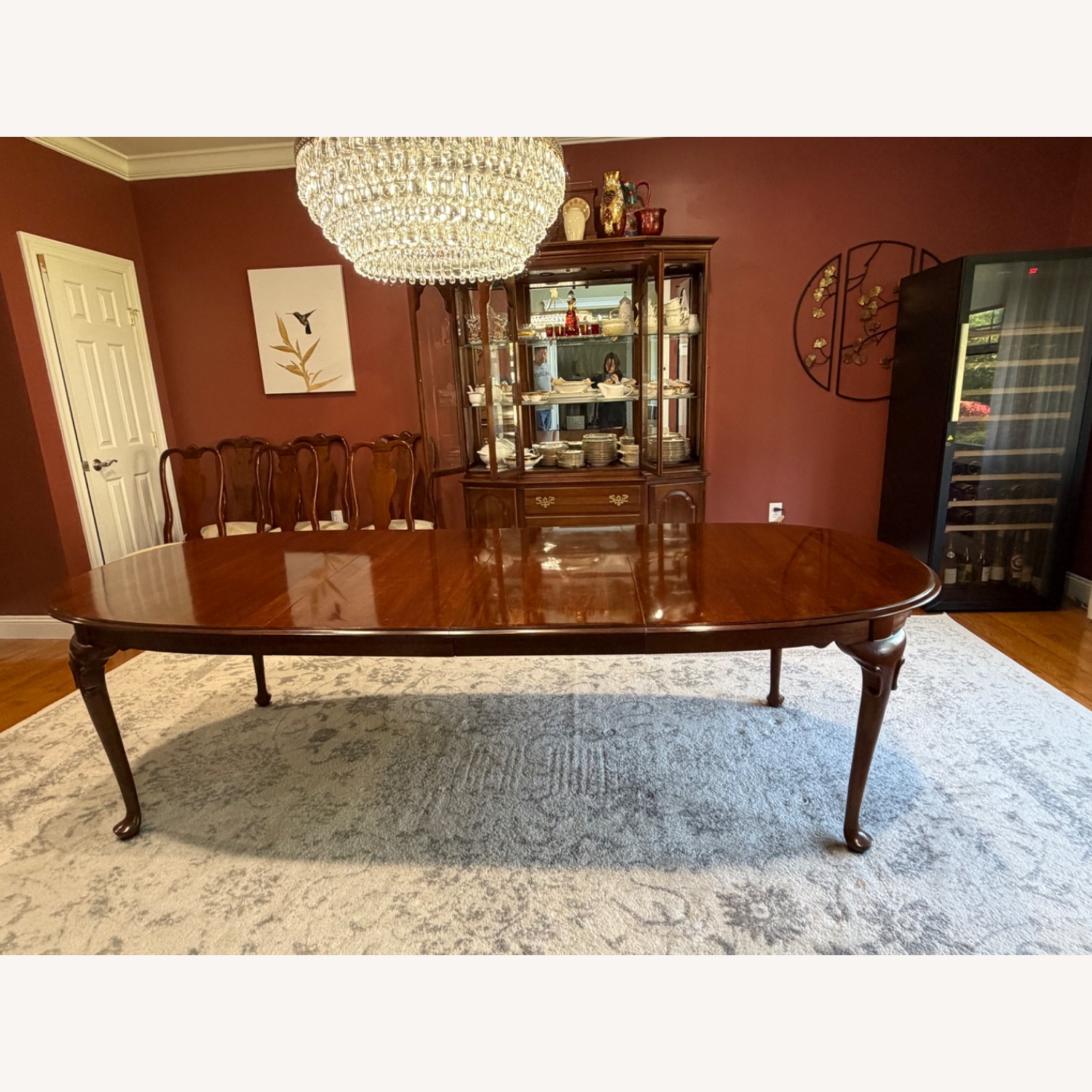 Ethan Allen Dark Brown Wood Dining Sets - image-1