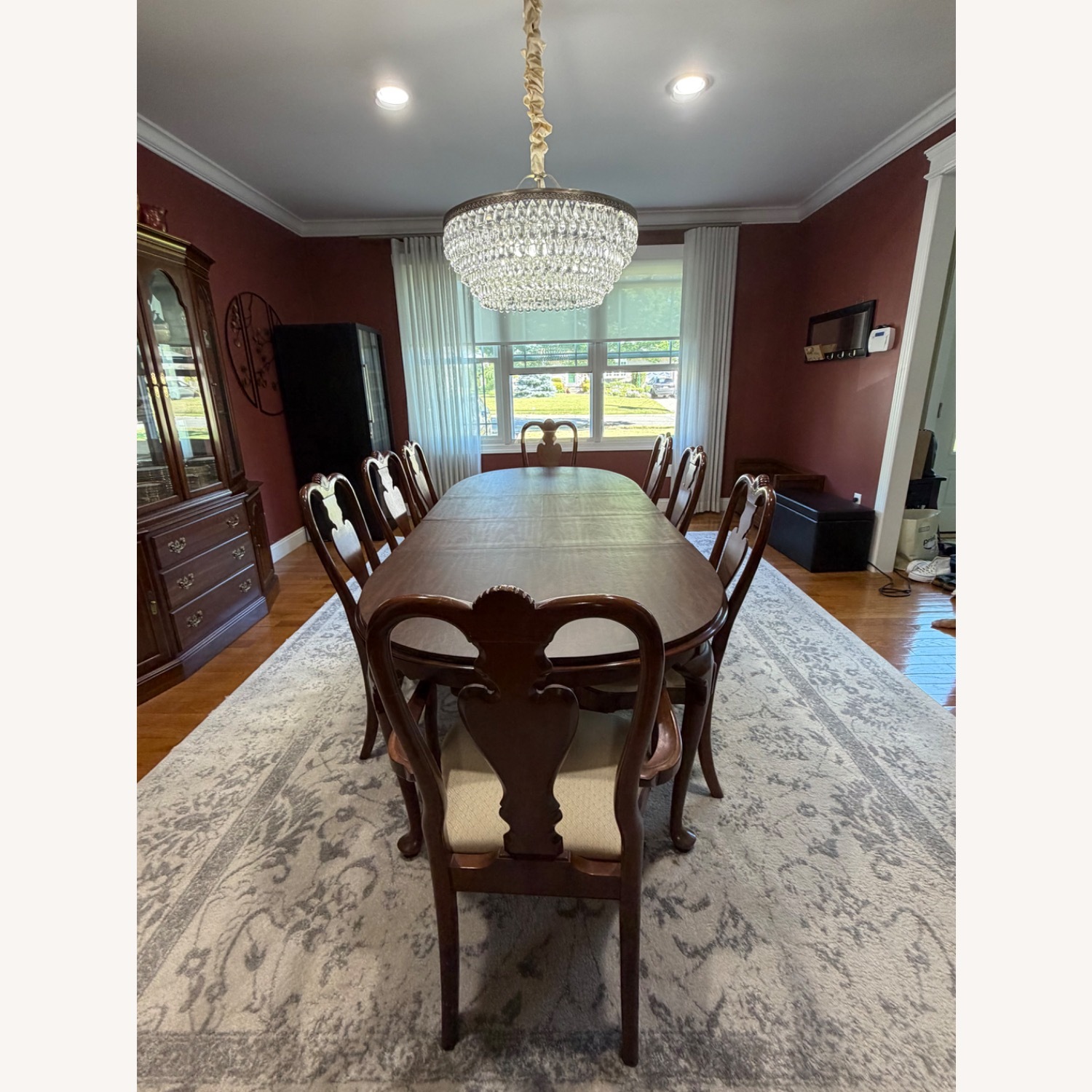 Ethan Allen Dark Brown Wood Dining Sets - image-3