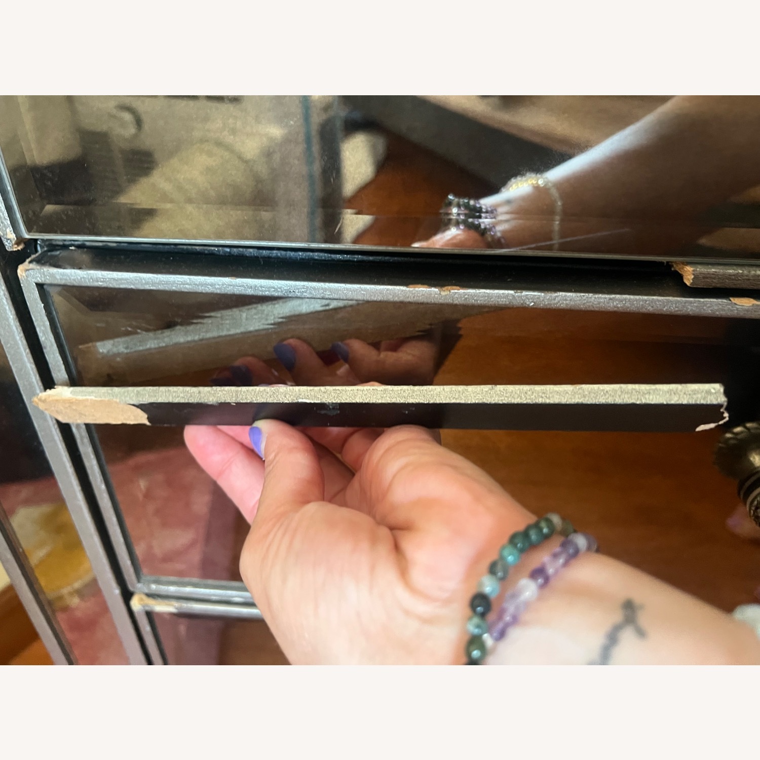 Pier 1 Hayworth Mirror Dresser - image-7