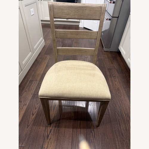 Used Bassett Paxton Natural Wood Dining Chairs for sale on AptDeco
