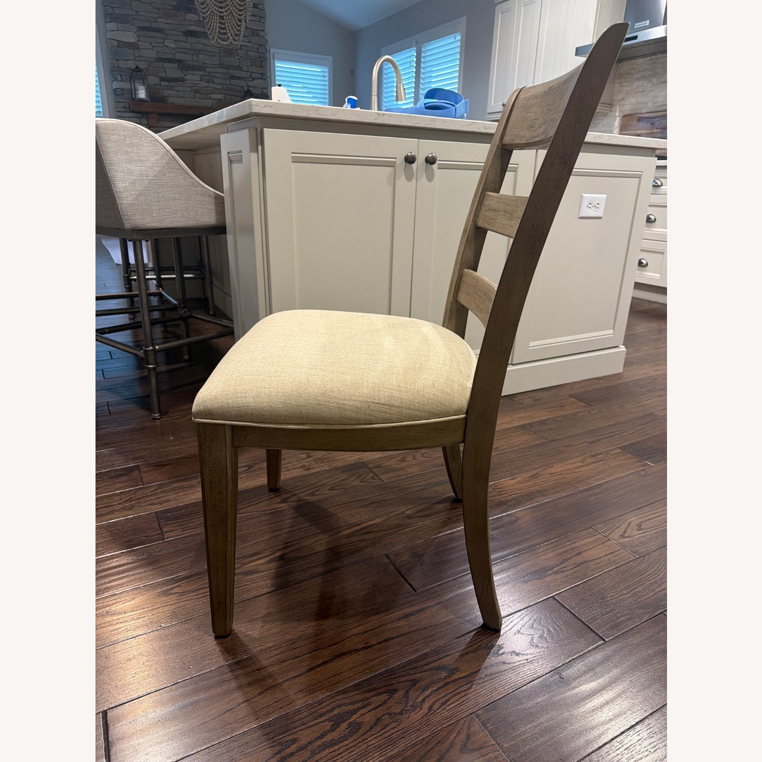 Bassett Paxton Natural Wood Dining Chairs - image-2