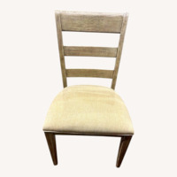 Bassett Paxton Natural Wood Dining Chairs