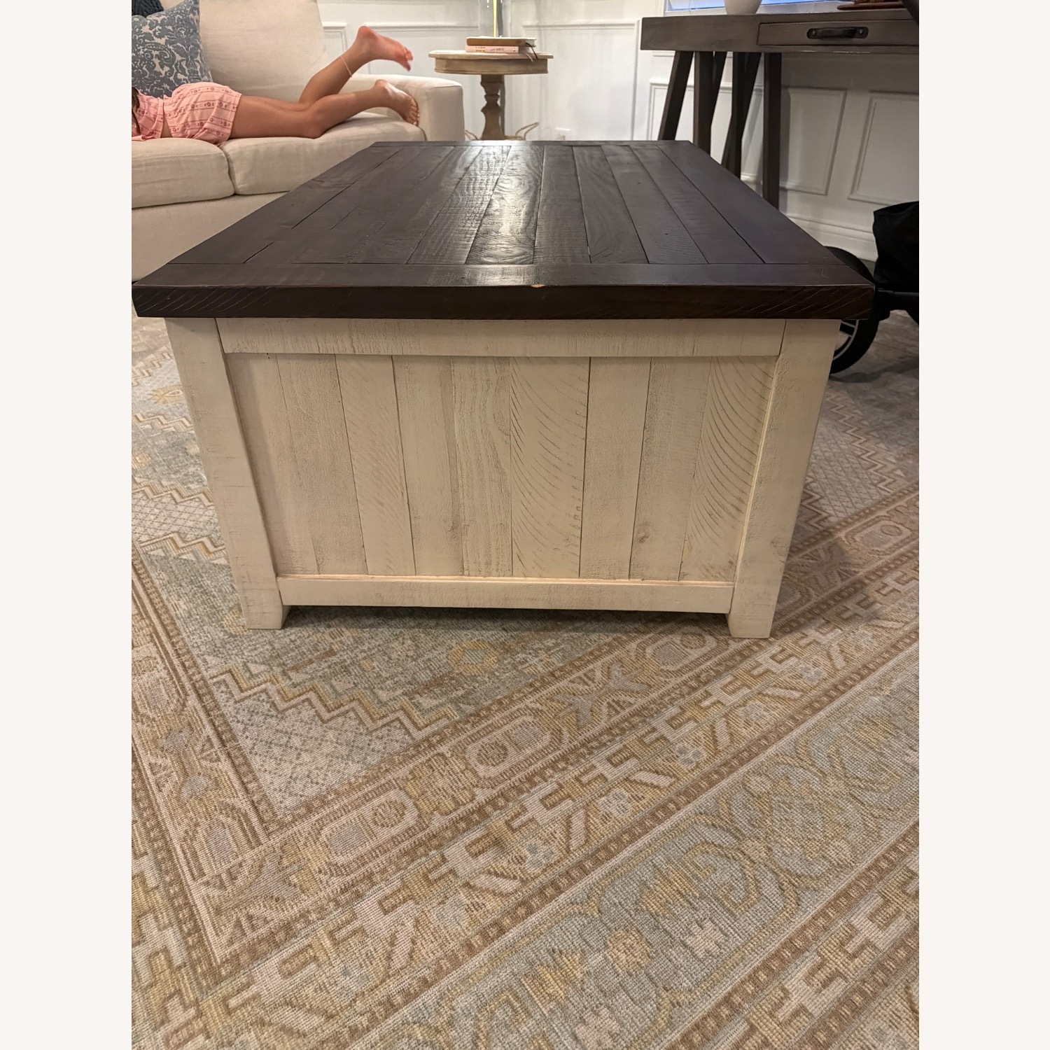 Jofran Madison County White Coffee Table - image-2
