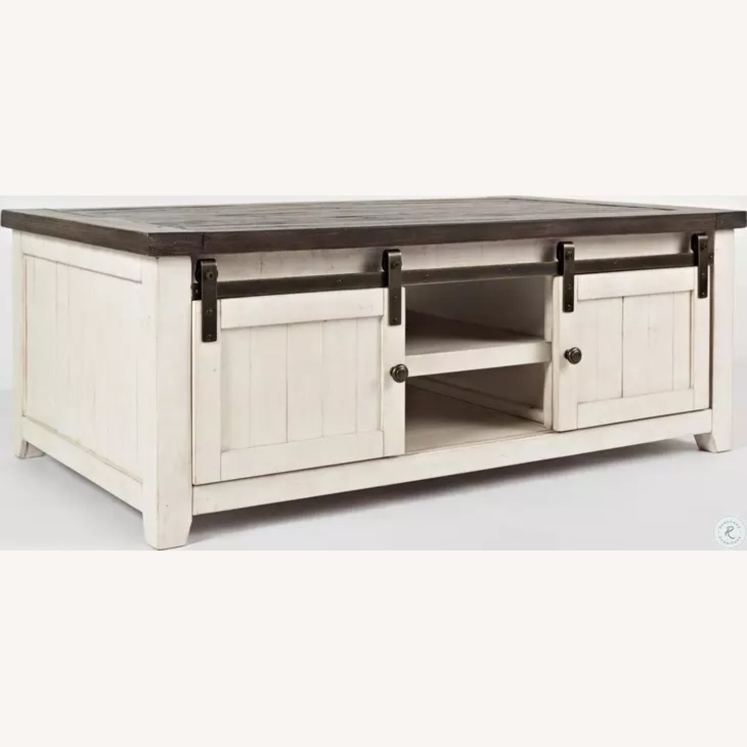 Jofran Madison County White Coffee Table - image-6