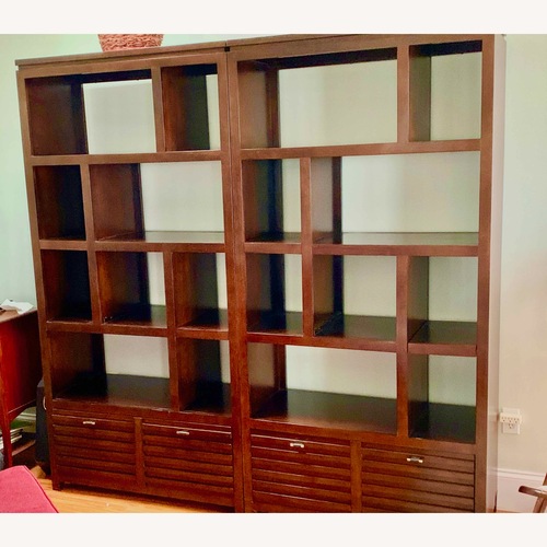 Used Macy's Two High Quality Large Wall Units for sale on AptDeco