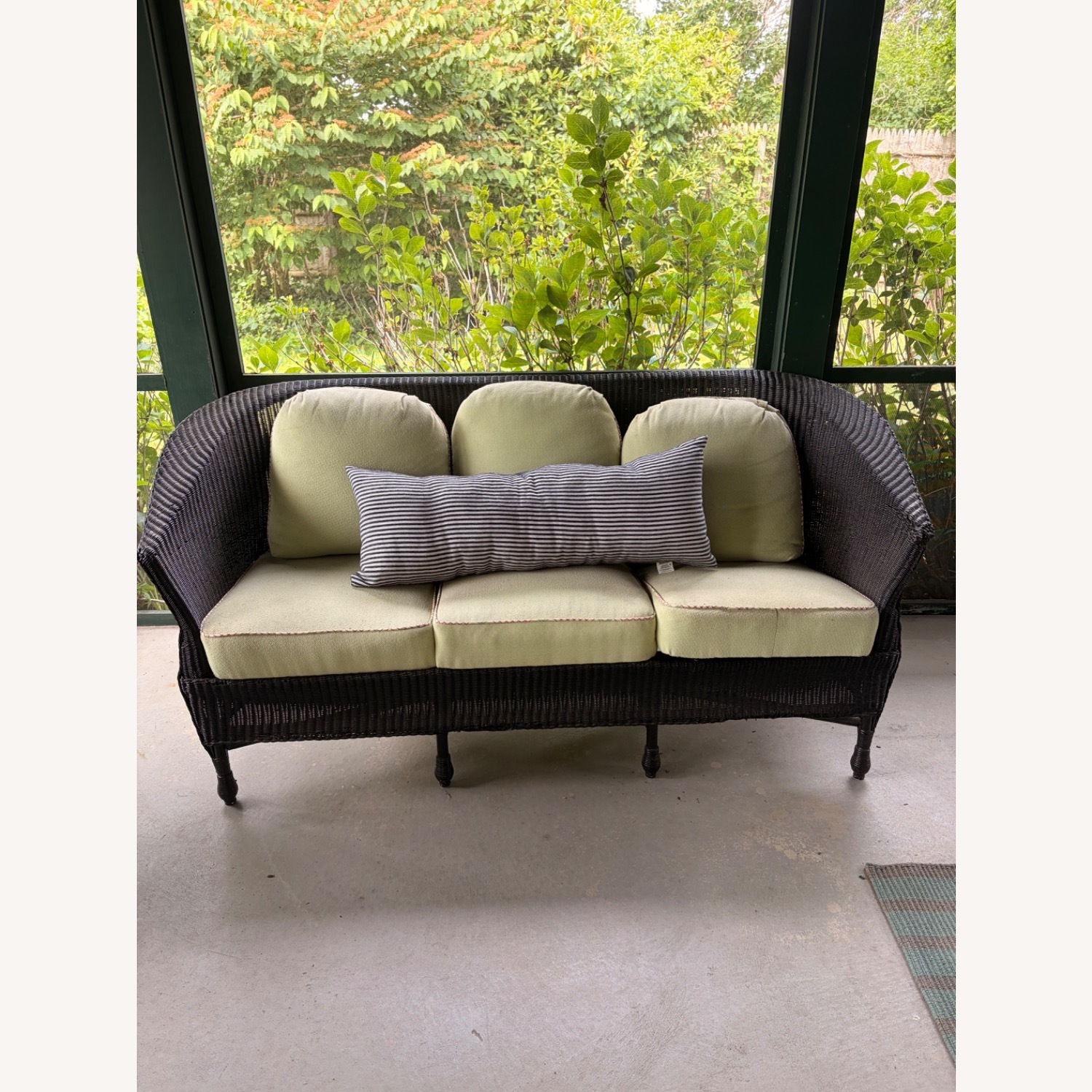 Black 3+ Seater Sofa - image-3