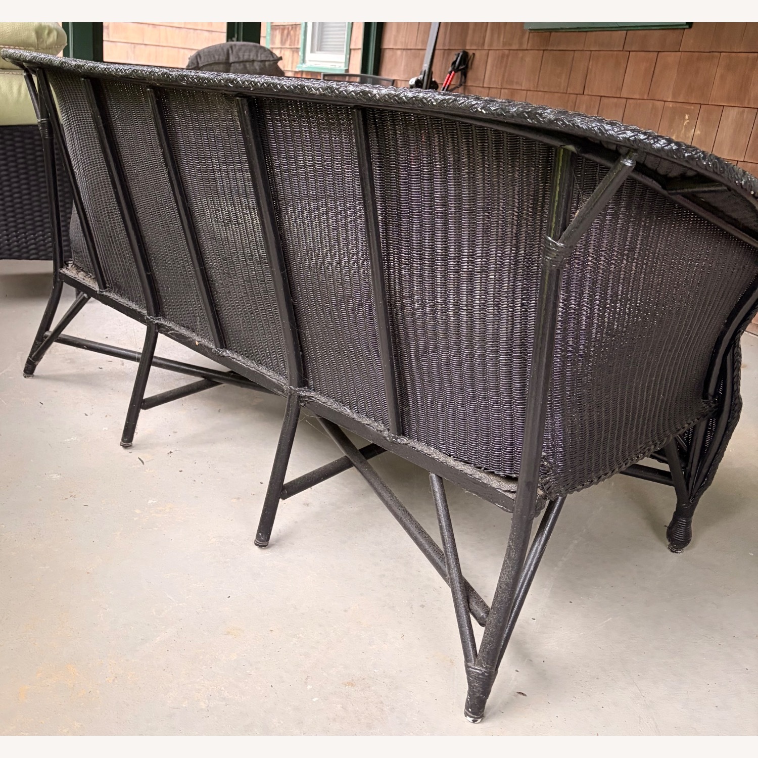 Black 3+ Seater Sofa - image-2