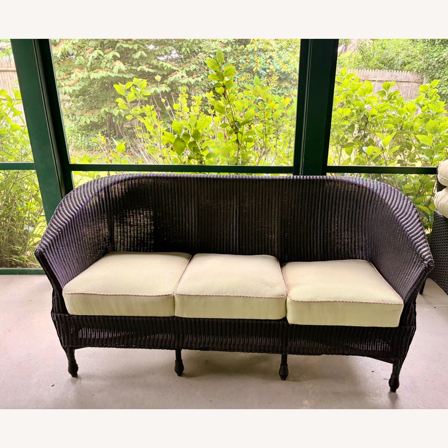 Black 3+ Seater Sofa - image-1