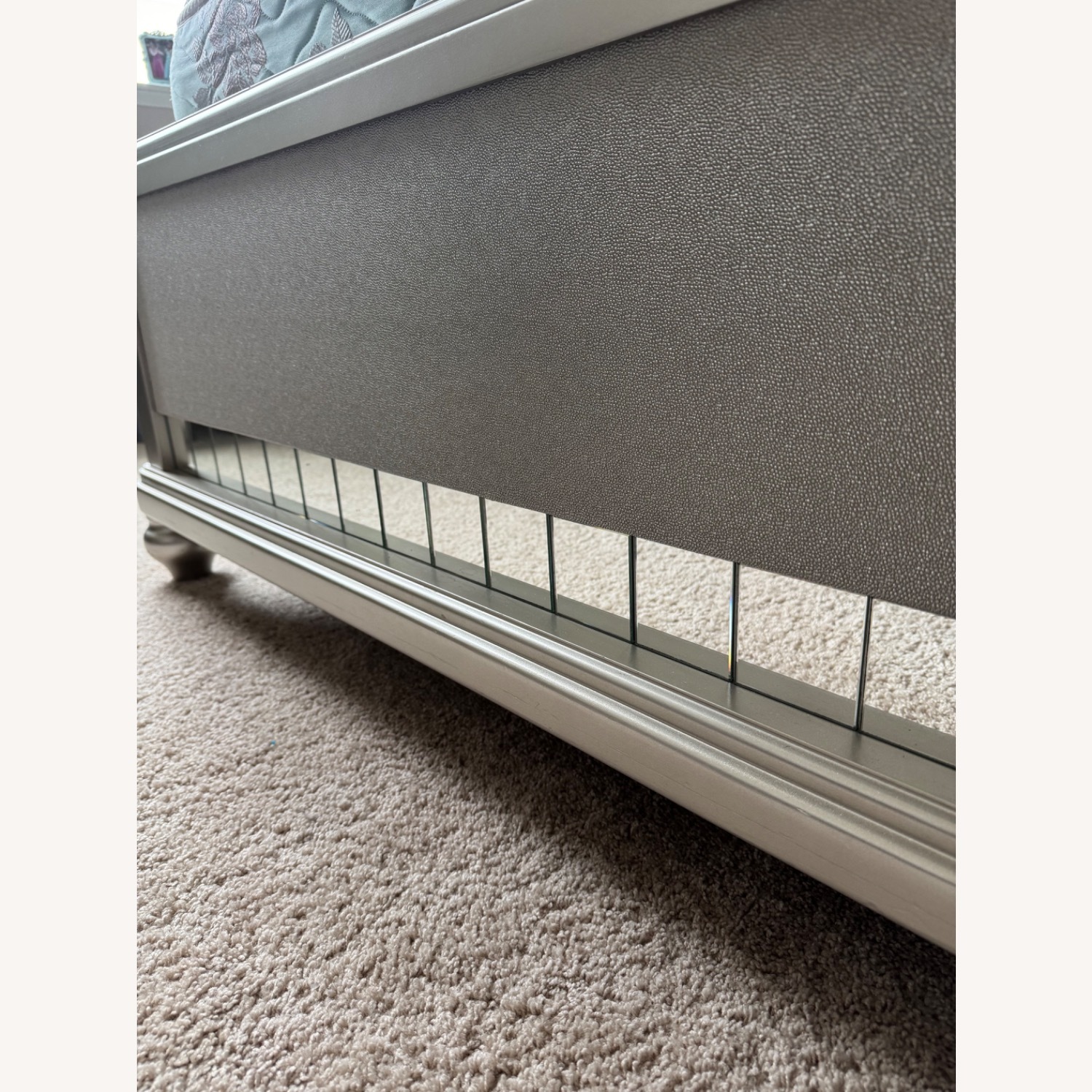 Bob's Discount Furniture Silver Full Bed - image-2