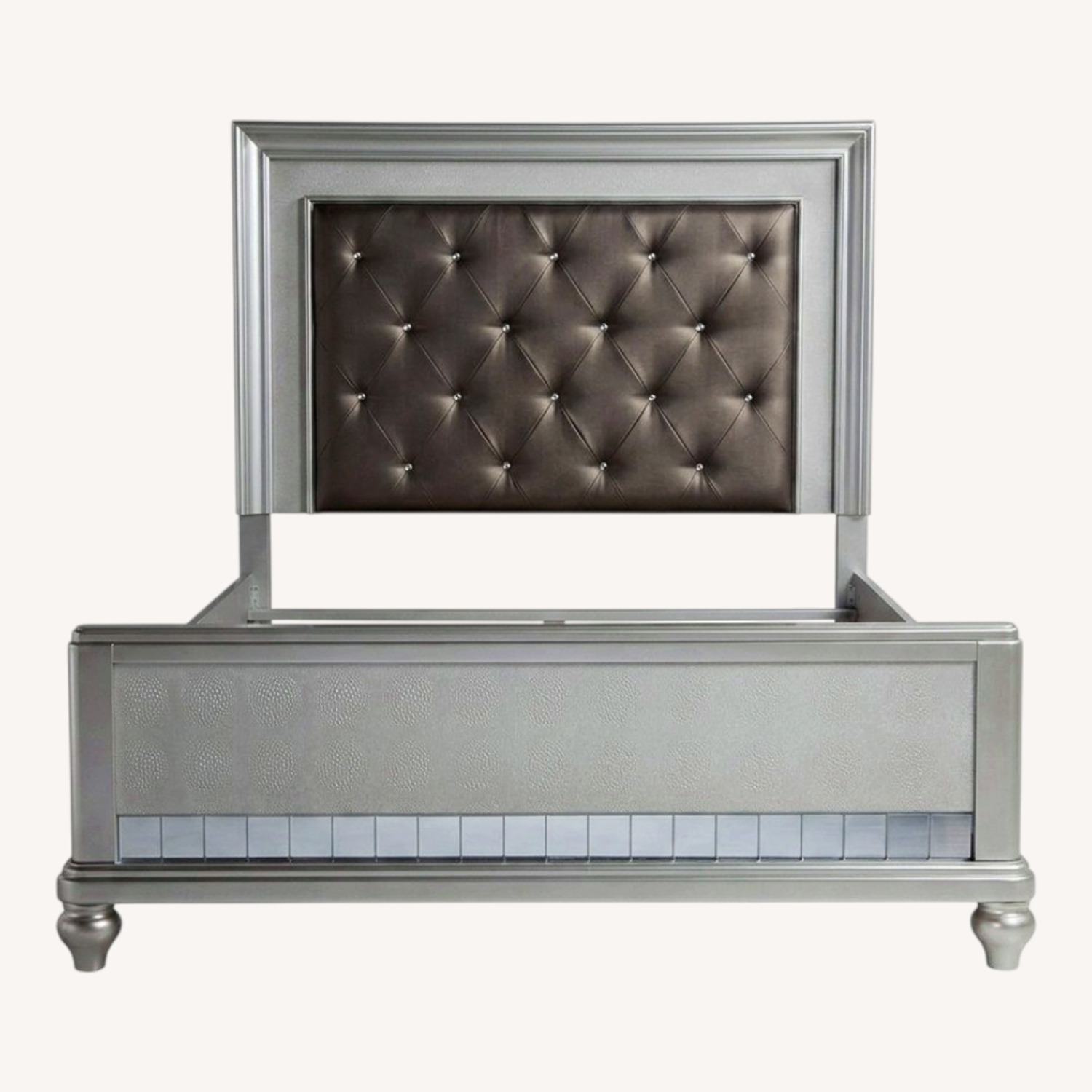 Bob's Discount Furniture Silver Full Bed - image-0