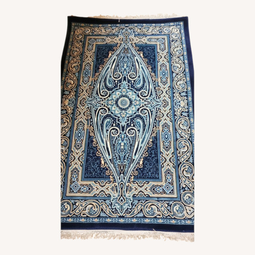 Used Traditional Turkish Bamboo Silk 2 X 3 Rug for sale on AptDeco