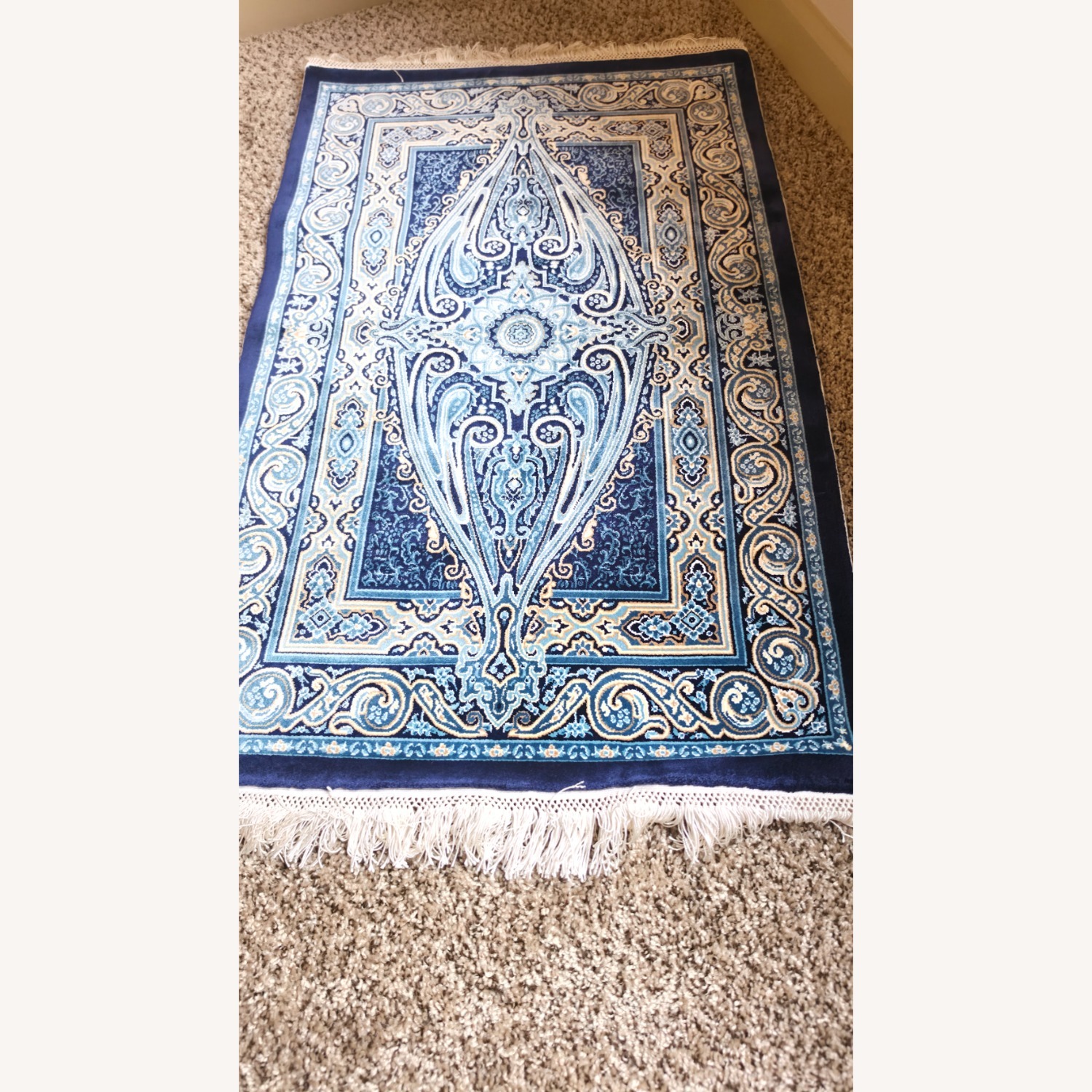 Traditional Turkish Bamboo Silk 2 X 3 Rug - image-11