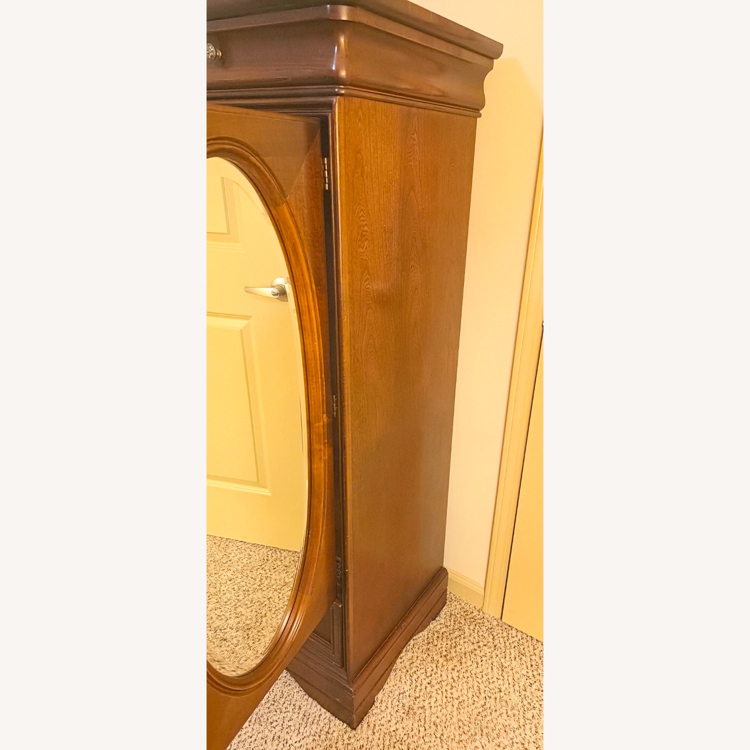 Vintage Lexington  Cherry Wood Wardro - image-1