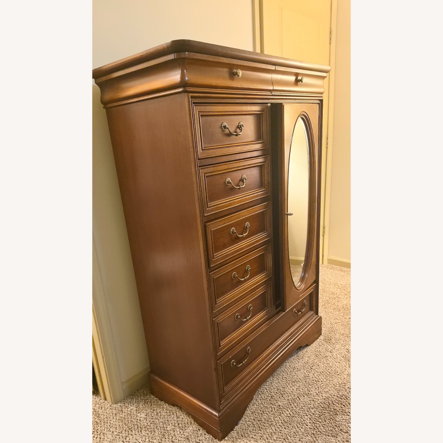 Vintage Lexington  Cherry Wood Wardro - image-19