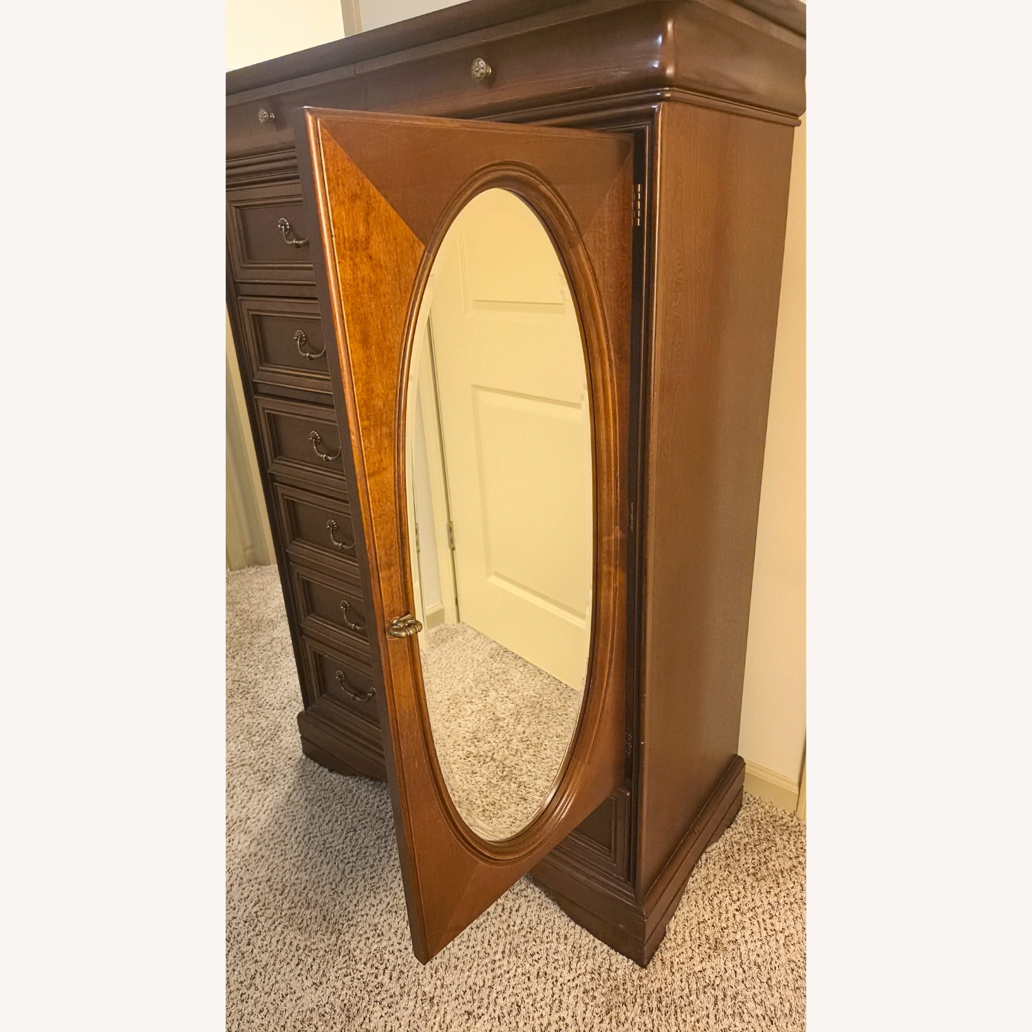 Vintage Lexington  Cherry Wood Wardro - image-15