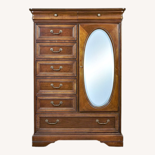 Used Vintage Lexington  Cherry Wood Wardro for sale on AptDeco