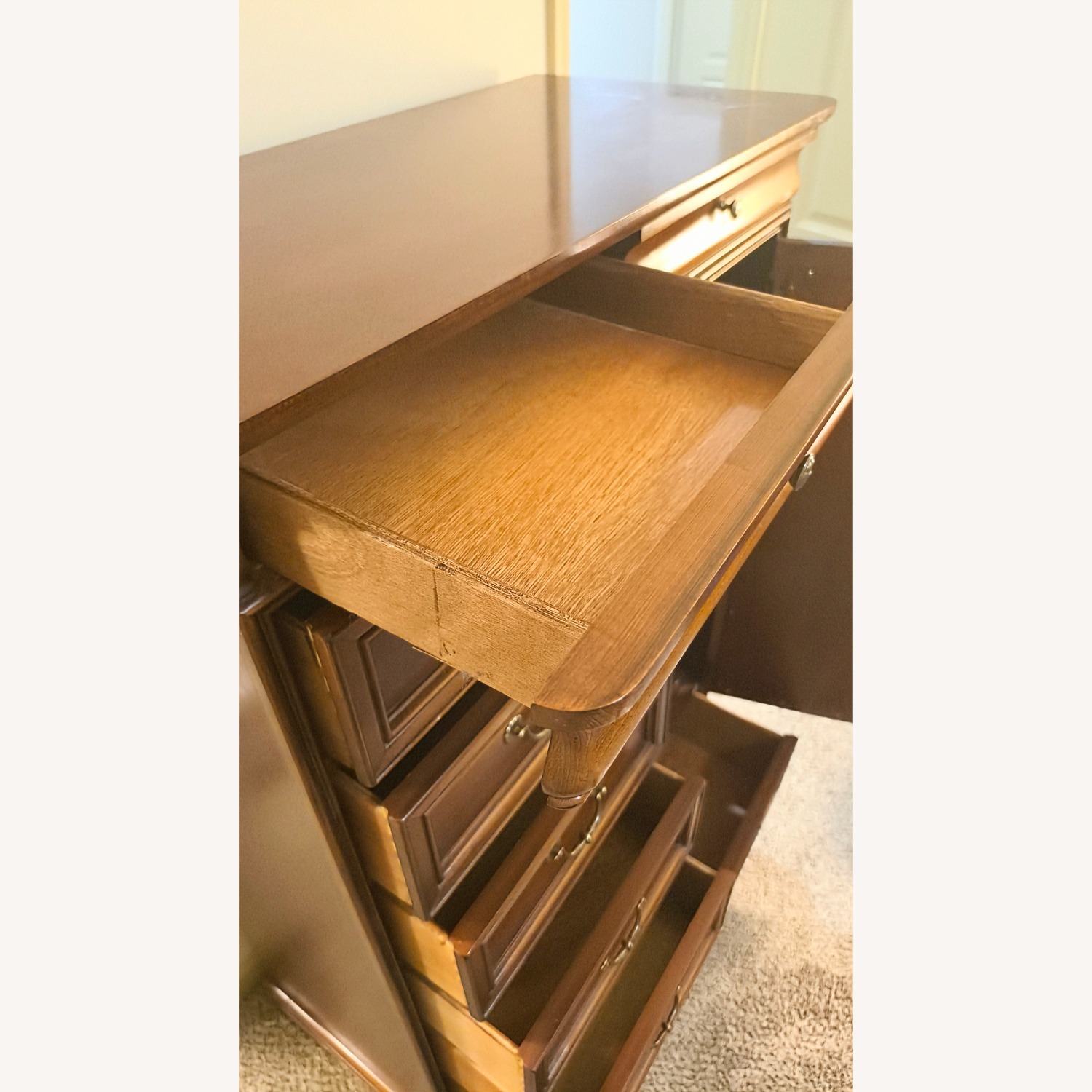 Vintage Lexington  Cherry Wood Wardro - image-9