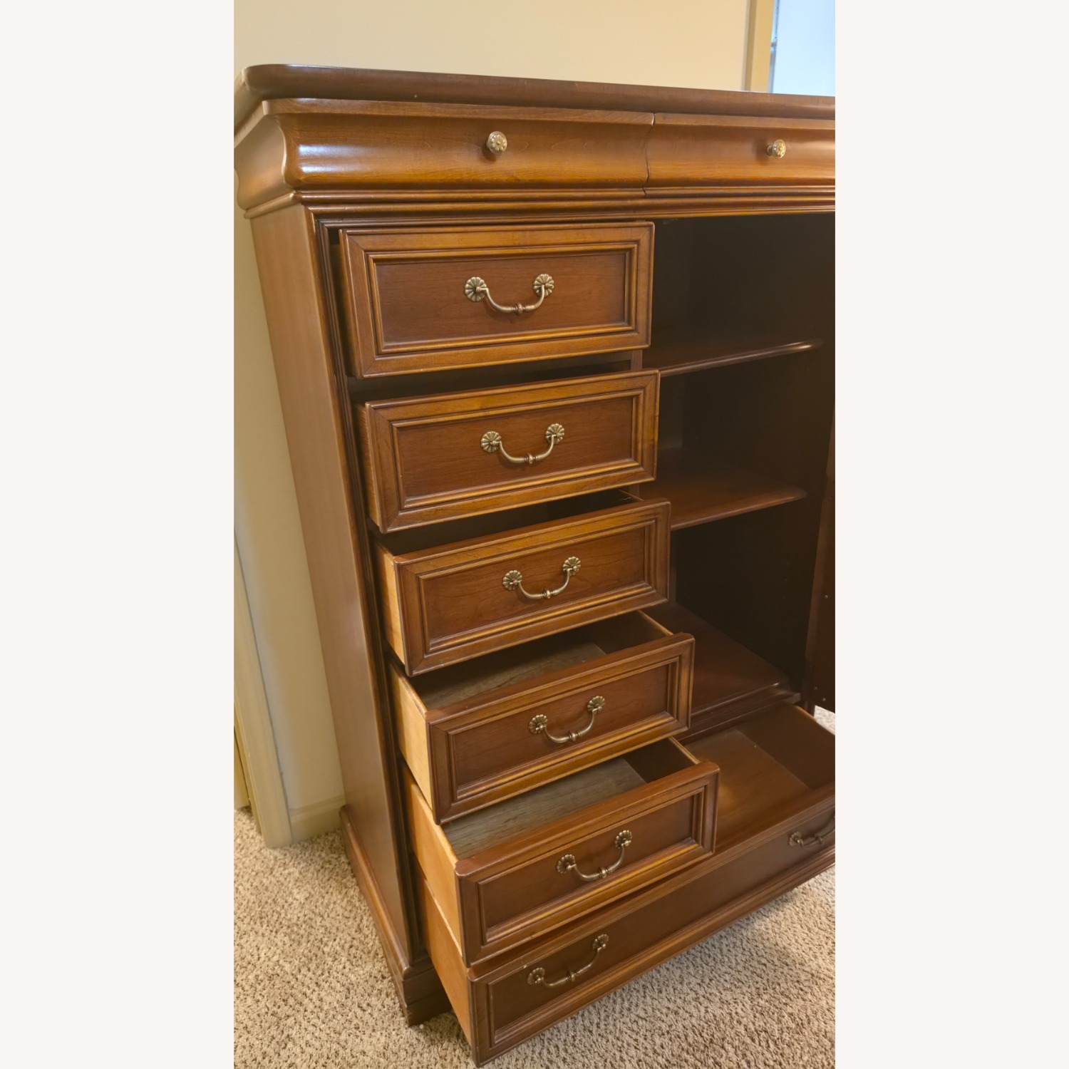 Vintage Lexington  Cherry Wood Wardro - image-8