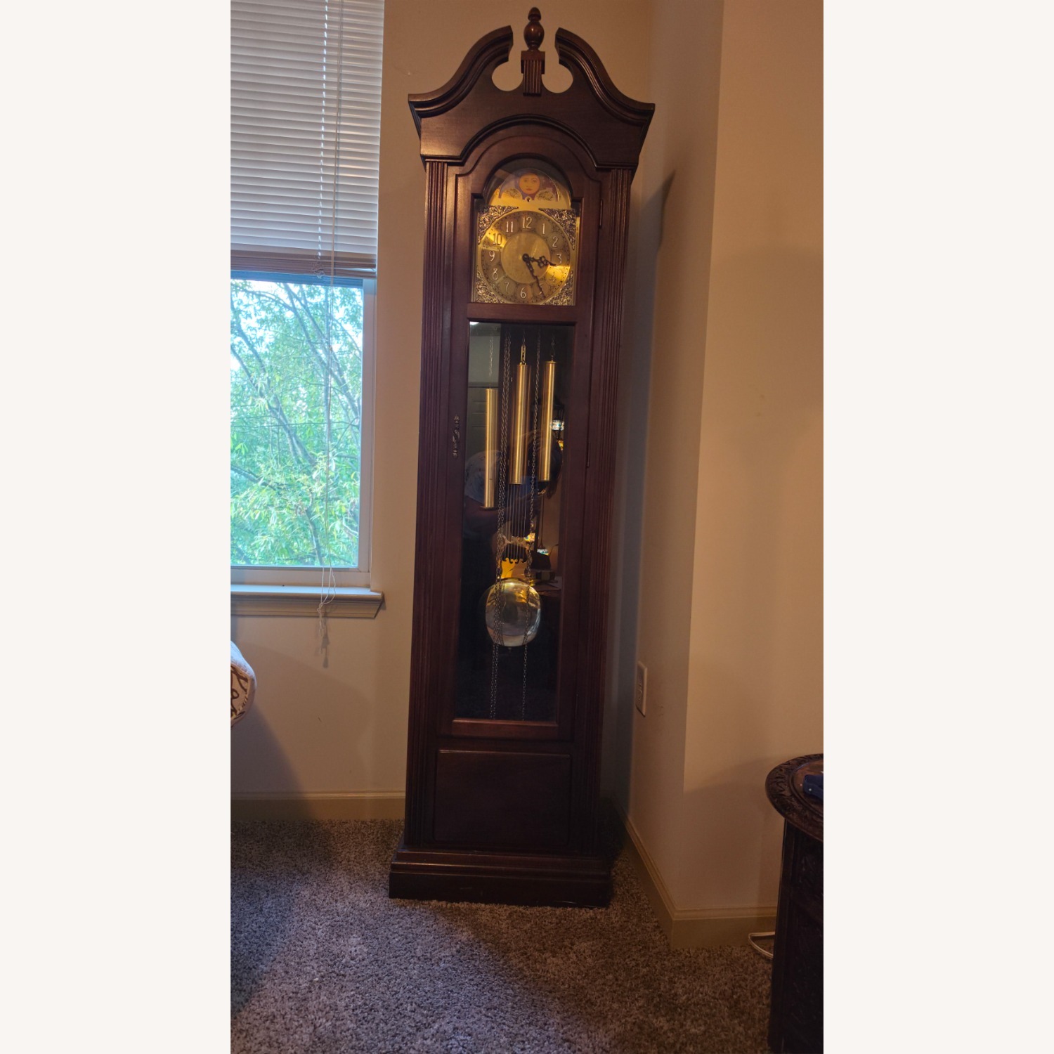  Black Forest Grandfather Clock  - image-1