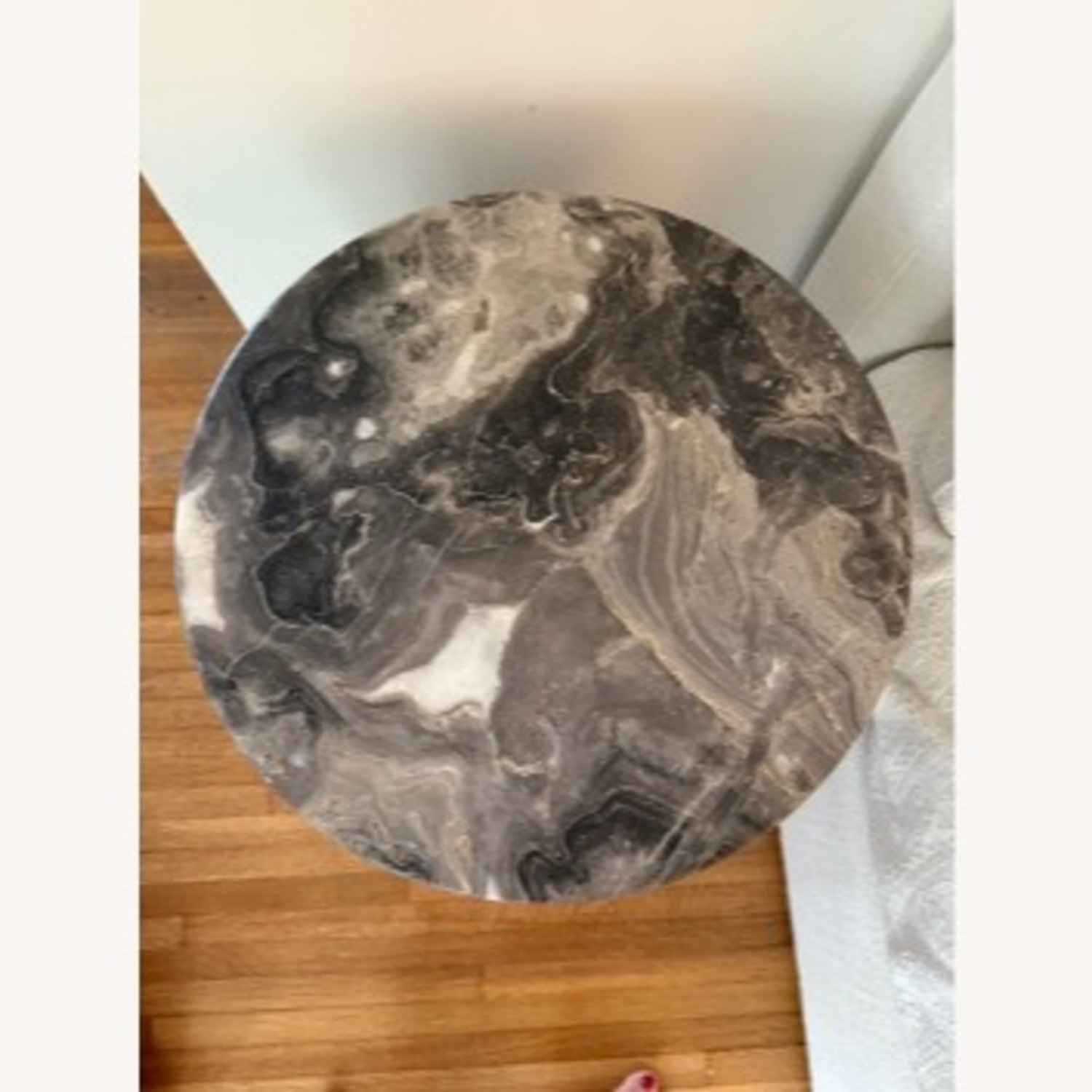 Adolfo Abejón Solid Orobico Marble Side Table  - image-3