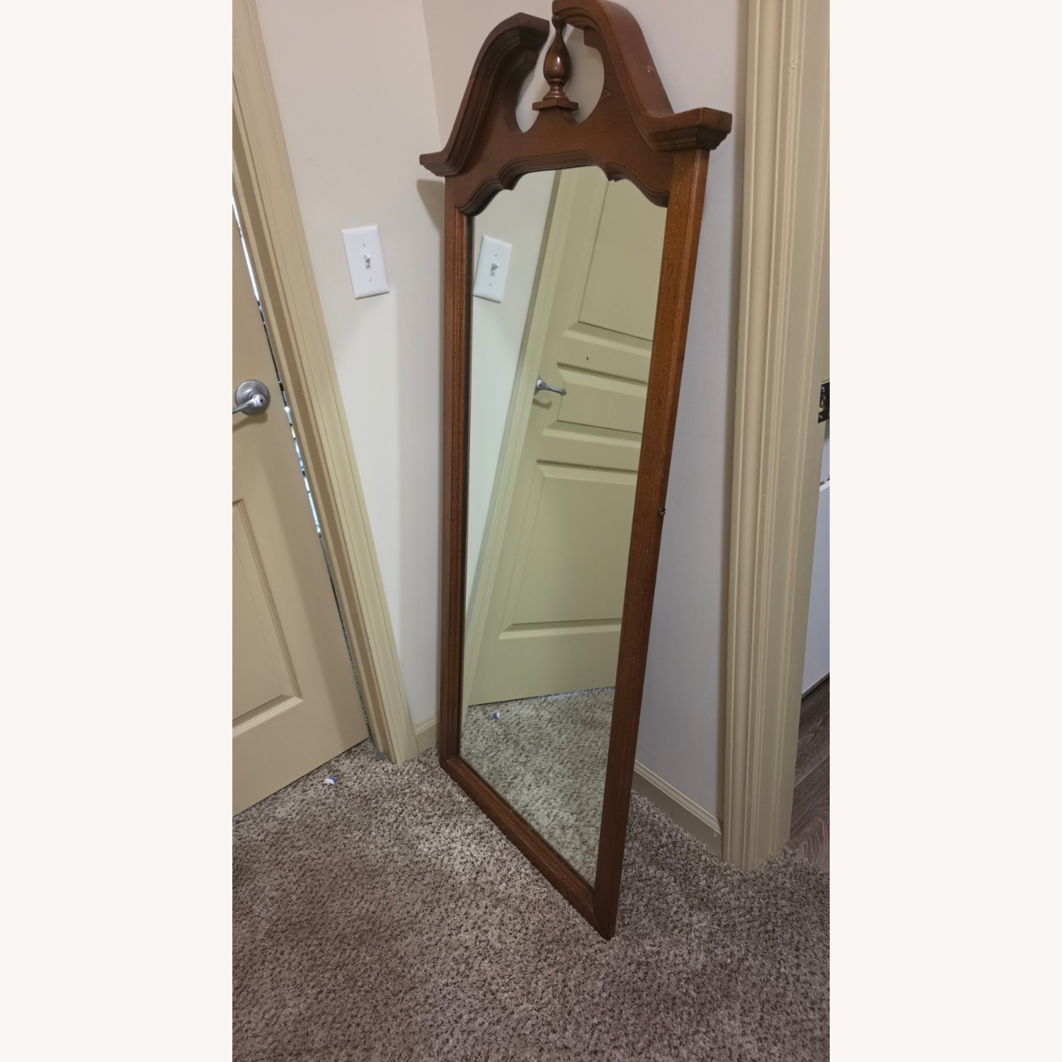 Vintage  Full Length Mirror with Stand - image-1