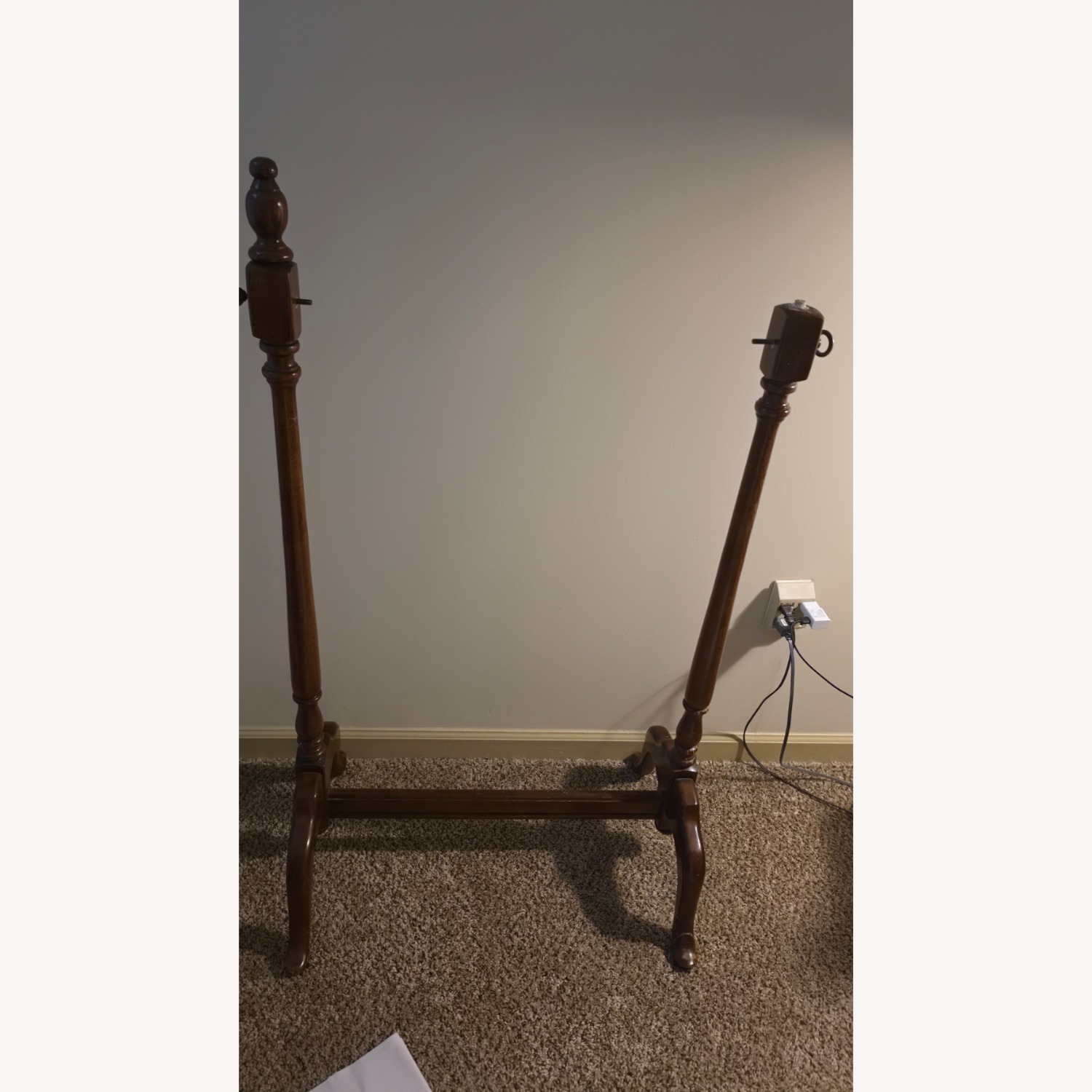 Vintage  Full Length Mirror with Stand - image-19