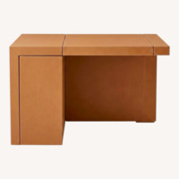 Hand-Stitched Genuine Leather Vanity Trunk