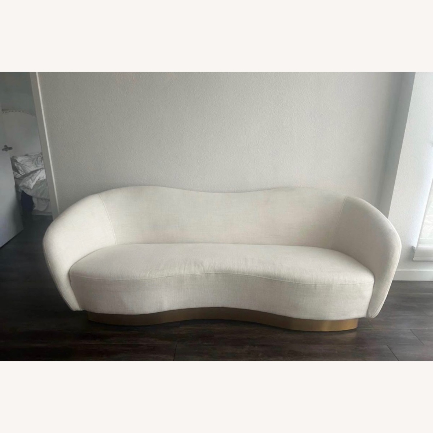 CB2 Robey Fabric 3 Seater Sofa - image-1