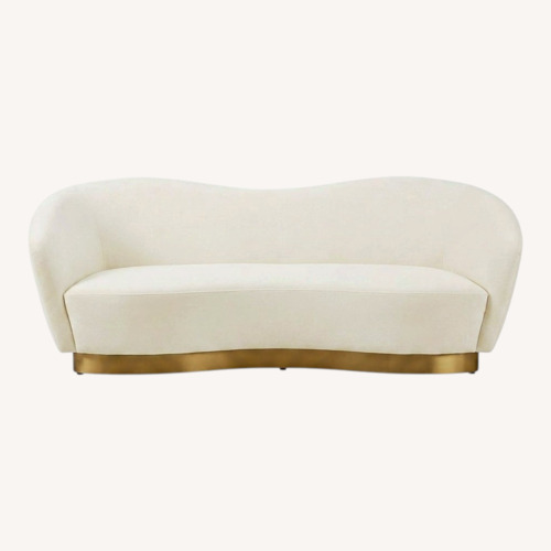 Used CB2 Robey Fabric 3 Seater Sofa for sale on AptDeco