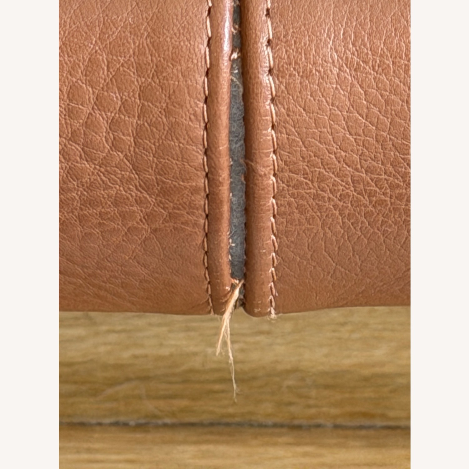 Design Within Reach Como Sofa 80” Canyon Leather - image-6