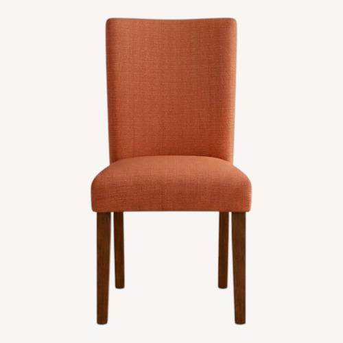 Used Parsons Furniture Orange Dining Chair for sale on AptDeco