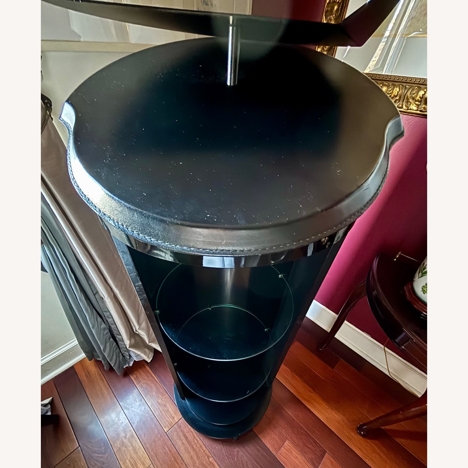 Pedestal Cabinet Vintage 1990 Italy RARE - image-4
