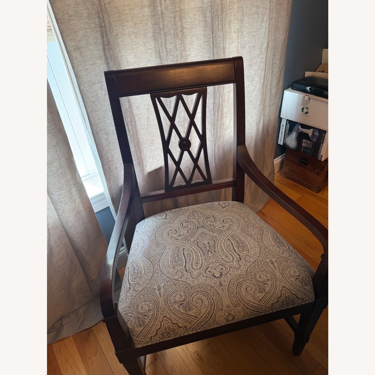 Ethan Allen Townhouse Dark Brown Wood Dining Sets - image-8