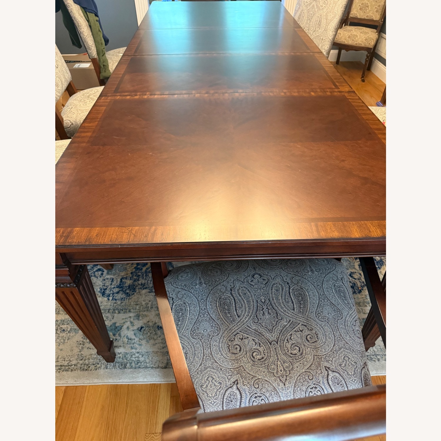 Ethan Allen Townhouse Dark Brown Wood Dining Sets - image-3