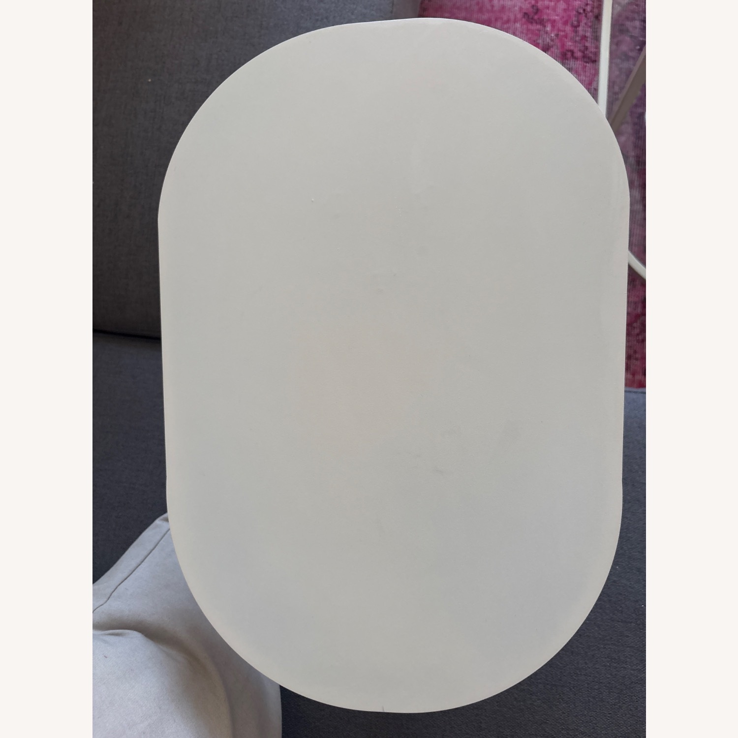 Wayfair White Iron Side Table - image-3